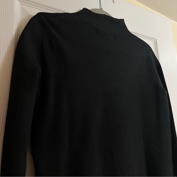 NWT Mango Perkins-Neck Sweater Black - Picture 10 of 11
